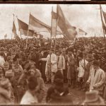Participanți la Marea Adunare Națională de la Alba Iulia, fotografie făcută de Samuilă Mârza la 1 decembrie 1918