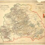 Harta etnografică a Transilvaniei de Nicoale Mazere, Iași, 1909 (MNIR, nr. inv. 146618)
