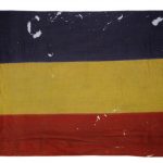 Steag al unei delegații care a participat la Adunarea Națională de la Alba Iulia