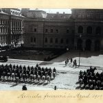 Armata franceză în Arad, 4/17 mai 1919 (în fața primăriei)