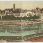 Carte poștală din Lugoj la începutul secolului XX – vedere panoramică (MNIR, nr. inv. 335676)