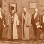 Delegația care a adus Actul Unirii Transilvaniei la București: Vasile Goldiș, Alexandru Vaida-Voevod, episcopul ortodox Miron Cristea, episcopul greco-catolic Iuliu Hossu, Caius Brediceanu, și l-a prezentat regelui Ferdinand.